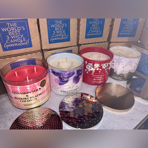 ✨$16 each✨Bath & Body Works BRAND NEW 3-Wick Candles - Picture 5 of 8